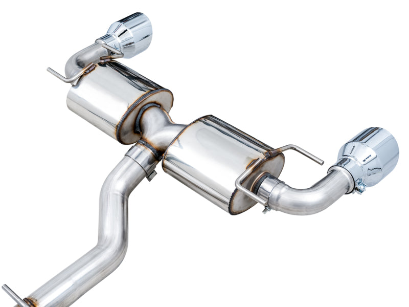 AWE Tuning Subaru BRZ/ Toyota GR86/ Toyota 86 Touring Edition Cat-Back Exhaust- Chrome Silver Tips