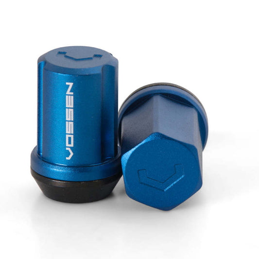 Vossen 35mm Lug Nut - 12x1.25 - 19mm Hex - Cone Seat - Blue (Set of 20)