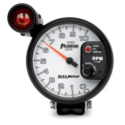 Autometer 5 inch Pedestal Mount 10000 RPM Shift-Lite Tachometer