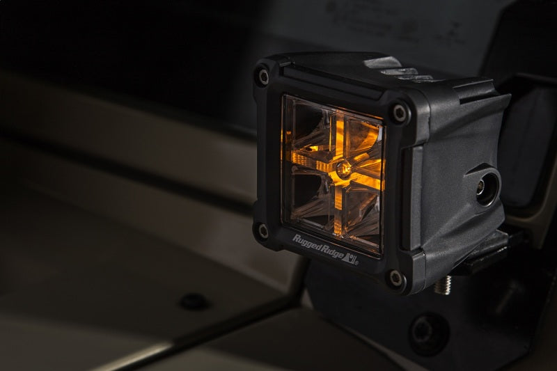 Rugged Ridge Cube LED Light Combo High/Low Beam