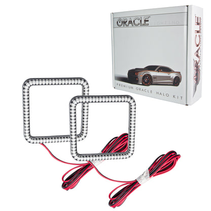 Oracle Ford F-250/350 05-07 LED Fog Halo Kit - White SEE WARRANTY