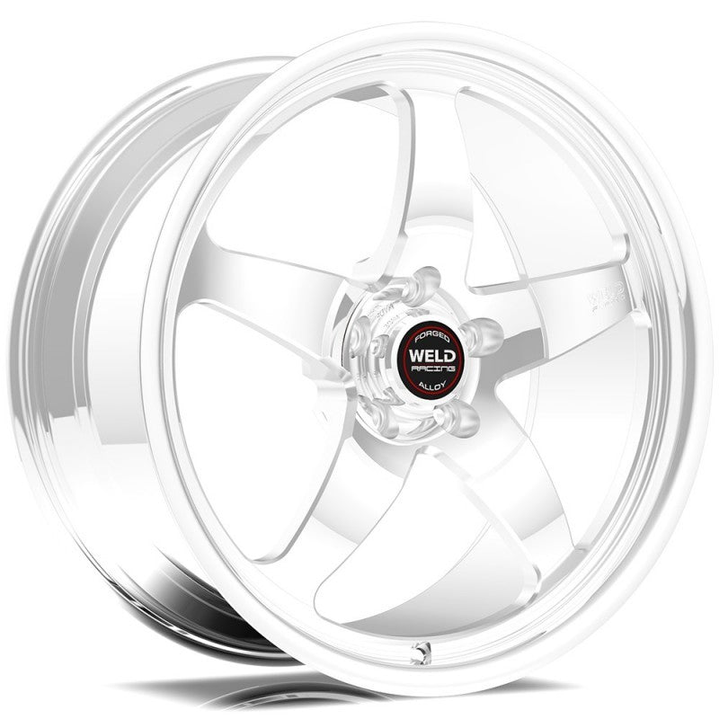 Weld S71 20x10 / 5x115mm BP / 4.8in. BS Polished Wheel (High Pad) - Non-Beadlock