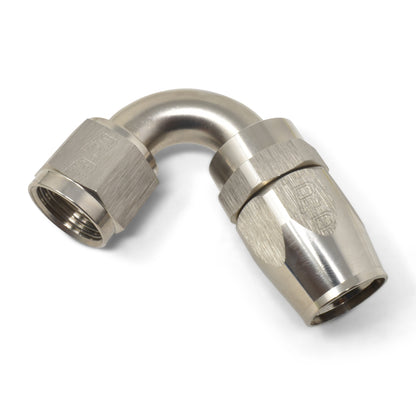 Russell Performance -10 AN Endura 120 Degree Full Flow Swivel Hose End (With 15/16in Radius)