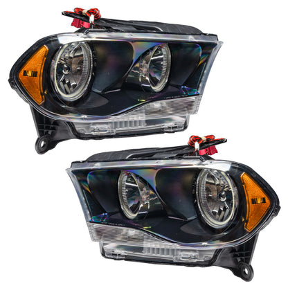 Oracle 11-13 Dodge Durango SMD HL Halogen - Black - ColorSHIFT