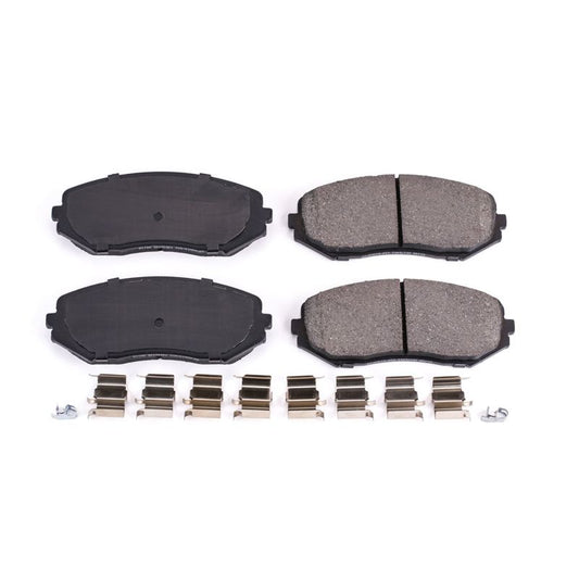 Power Stop 06-13 Suzuki Grand Vitara Front Z17 Evolution Ceramic Brake Pads w/Hardware