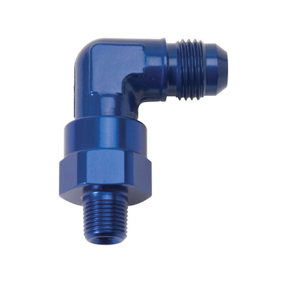 Russell Performance -10 AN 90 Degree Male to Male 1/2in Swivel NPT Fitting