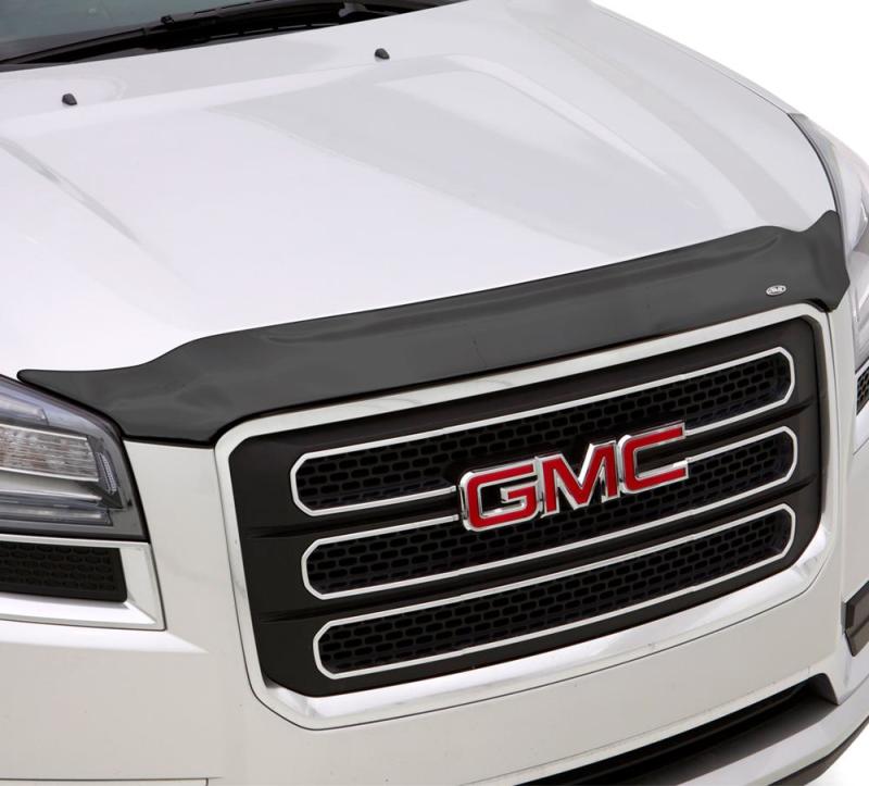 AVS 08-12 Chevy Malibu (Grille Fascia Mount) Aeroskin Low Profile Acrylic Hood Shield - Smoke