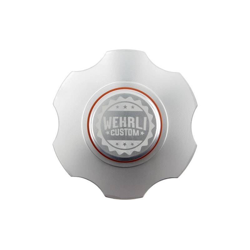 Wehrli 98.5-23 Cummins Billet Aluminum Clear Anodized Oil Fill Cap