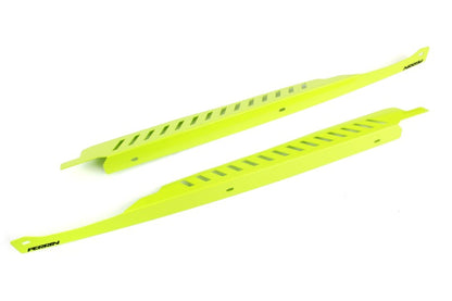 PERRIN 08-14 Subaru WRX/STI / 08-11 Impreza Fender Shroud Set - Neon Yellow