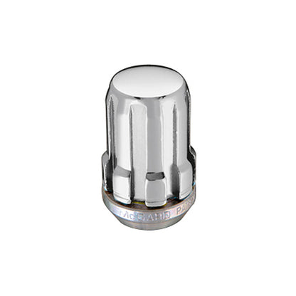 McGard SplineDrive Lug Nut (Cone Seat) M12X1.25 / 1.24in. Length (4-Pack) - Chrome (Req. Tool)