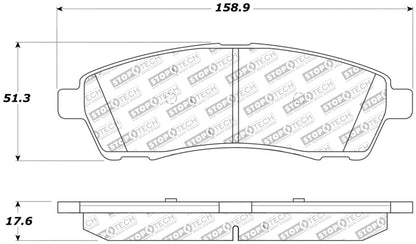 StopTech Performance Brake Pads