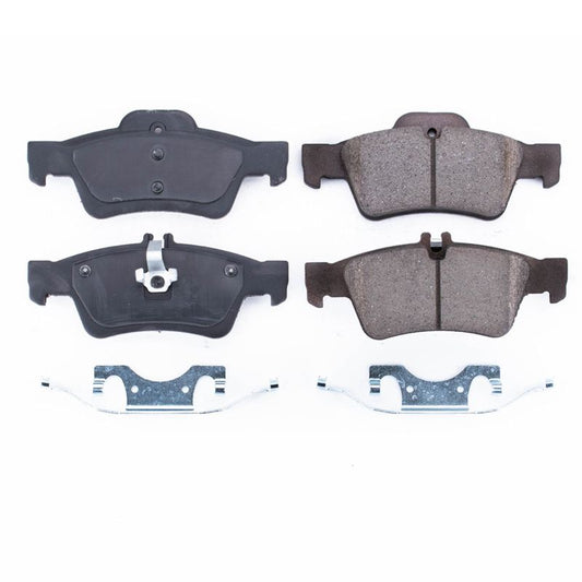 Power Stop 03-06 Mercedes-Benz CL500 Rear Z17 Evolution Ceramic Brake Pads w/Hardware