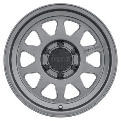 Method MR316 17x8.5 0mm Offset 6x5.5 106.25mm CB Gloss Titanium Wheel