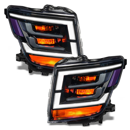 Oracle 21-22 Nissan Titan Demon Eye RGB Headlight Upgrade Kit - ColorSHIFT w/o Cntrl SEE WARRANTY