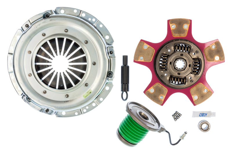 Exedy 2005-2010 Ford Mustang V8 Stage 2 Cerametallic Clutch Paddle Style Disc w/Hydraulic SC