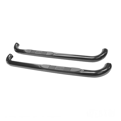 Westin 2015-2017 Chevy Silverado 25/3500 Reg Cab (Body Mount) E-Series 3 Nerf Step Bars - Black