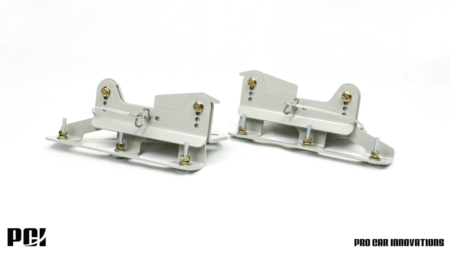 PCI - Quick Disconnect Splitter Brackets for 88-91 Civic / CRX