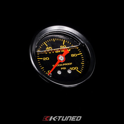 K-Tuned - Fuel Pressure Gauge (0-100 psi)