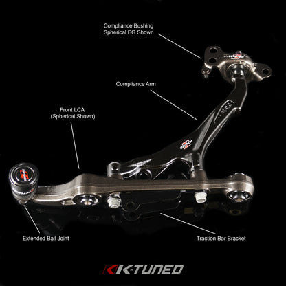K-Tuned - Roll Center / Extended Ball Joints - TSX (2004 - 2008) / Accord (2003 - 2007)