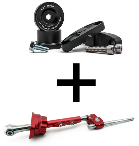 Hybrid Racing - Short Shifter & Linkage Bushing Combo (B-Series)