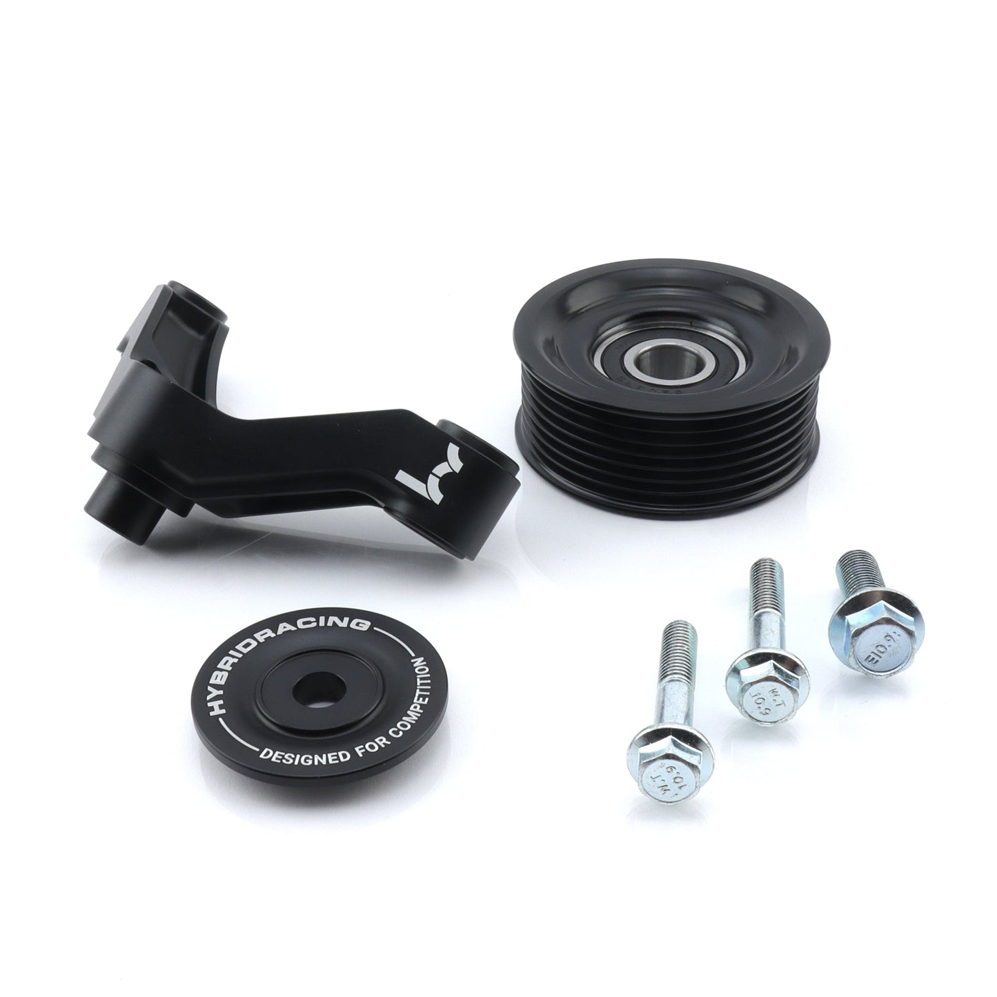 Hybrid Racing - K-Series Idler Bracket & Pulley Kit for K20A2/A3/Z1/Z3