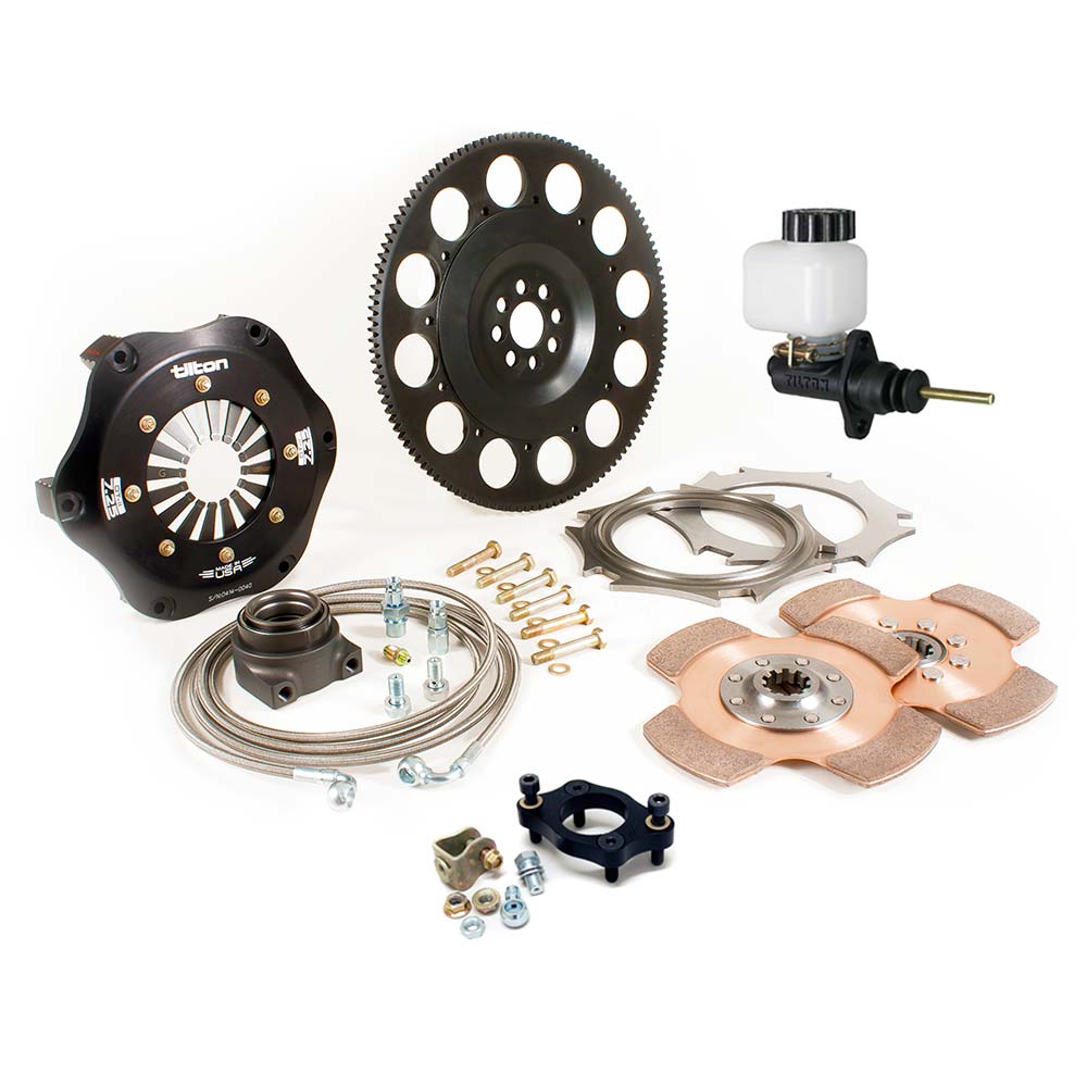 Tilton Racing - Honda K20/K24 7.25" Cerametallic Twin Disc Clutch Kit