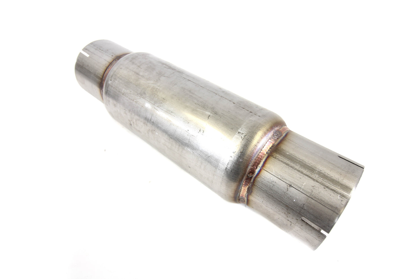 PLM - Twister Race Diesel 4" Muffler Resonator - Stainless Steel