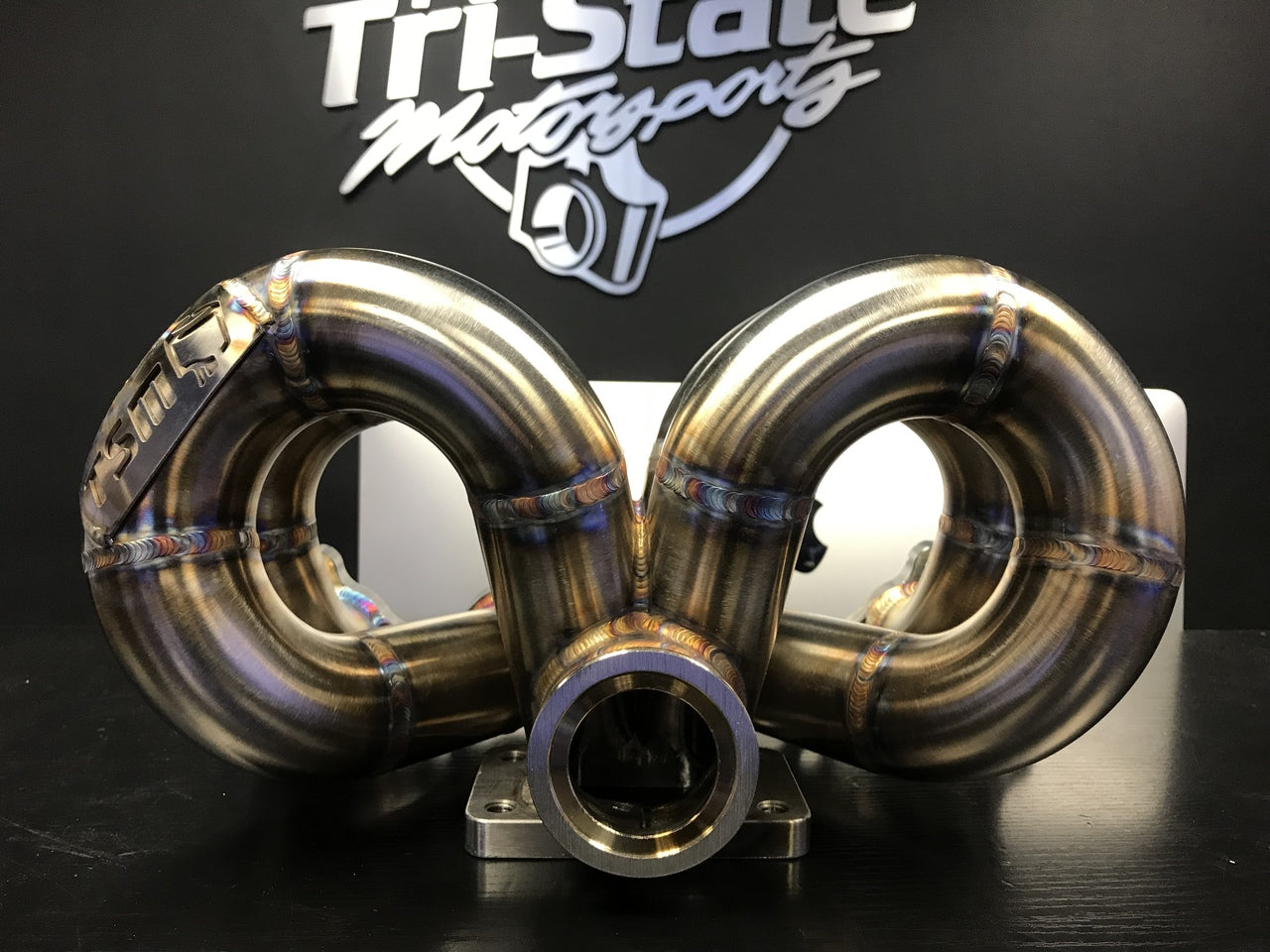 TSM Race - B-Series Ramhorn Manifold T3 44mm