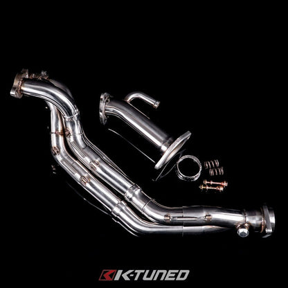 K-Tuned - RSX K20 Race Header Polished 304 Stainless Steel