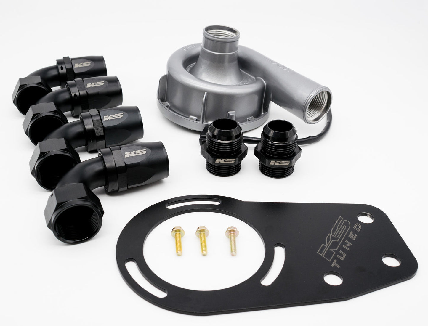 KS Tuned - Electric Water Pump Kit with Thermostat Delete