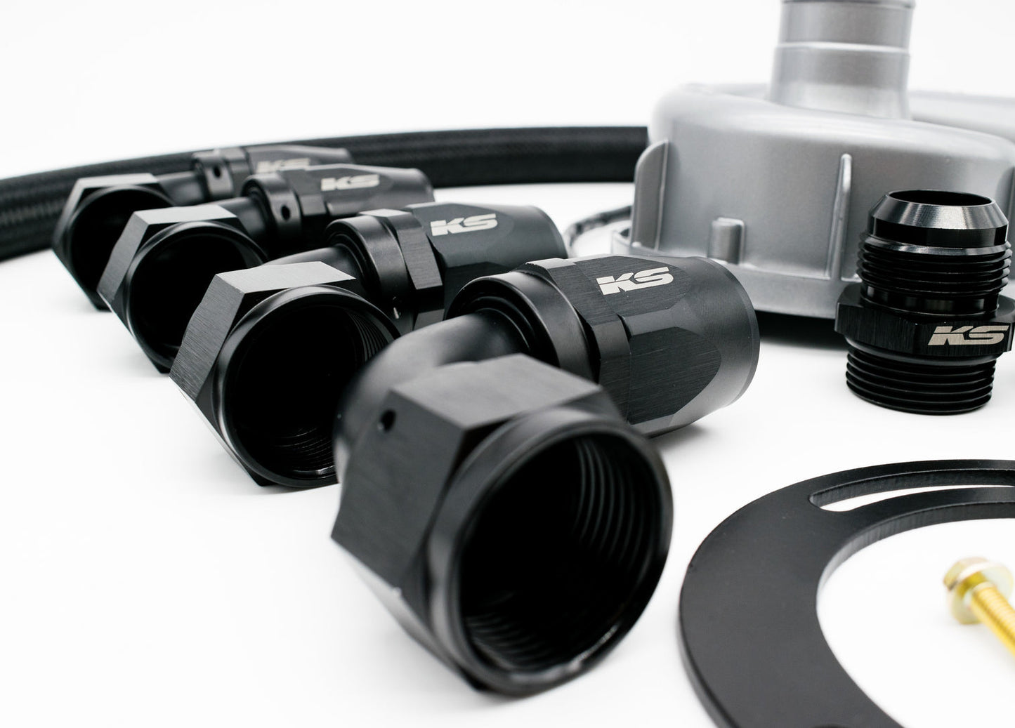 KS Tuned - Electric Water Pump Kit with Thermostat Delete