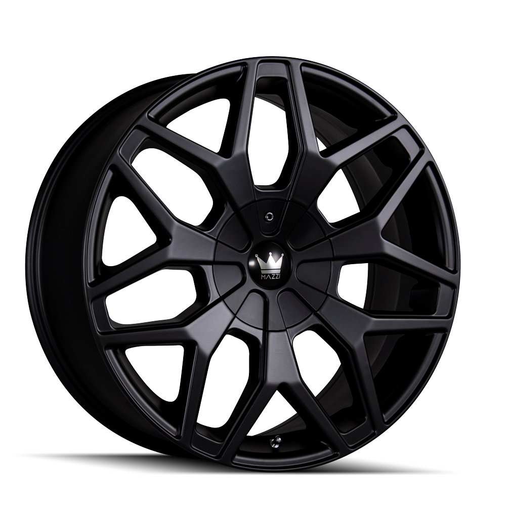 Mazzi - PROFILE 367 MATTE BLACK 20X8.5 5-110/5-115 35MM 72.62MM