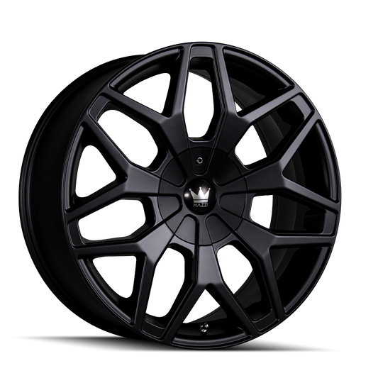 Mazzi - PROFILE 367 MATTE BLACK 20X8.5 5-110/5-115 35MM 72.62MM