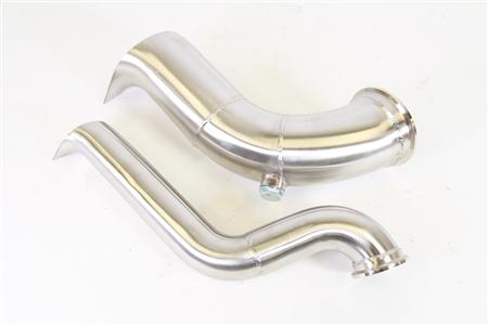 PLM - Power Driven B-Series Hood Exit Up-Pipe & Dump Tube for Top Mount Turbo Manifold