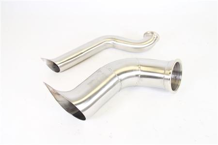 PLM - Power Driven D-Series Hood Exit Up-pipe & Dump Tube for Top Mount Turbo Manifold