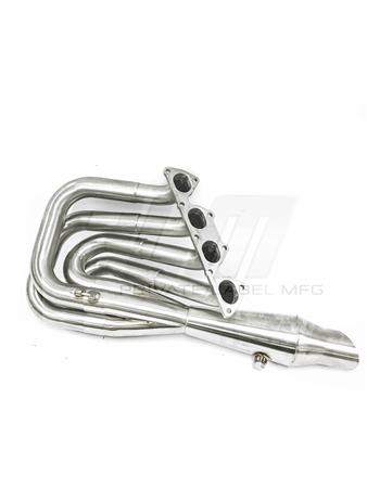 PLM - Power Driven B-Series Hood Exit Race Header with 4-1 Megaphone B18 B20