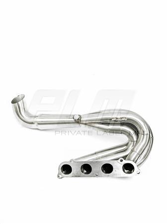 PLM - Power Driven K-Series Hood Exit Race Header (4-1 Megaphone) Non-Lean