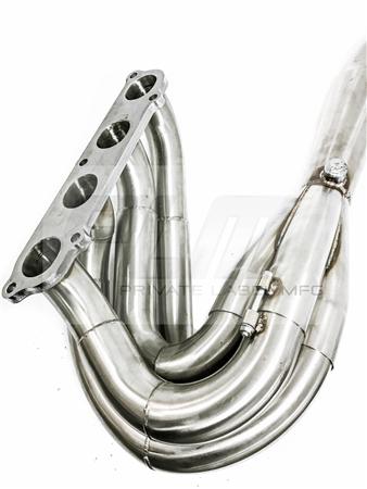 PLM - Power Driven K-Series Hood Exit Race Header (4-1 Megaphone) Non-Lean