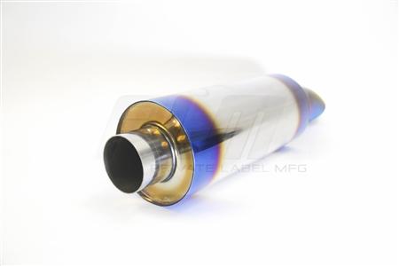 PLM - Power Driven Universal Turndown Dolphin Tip Muffler