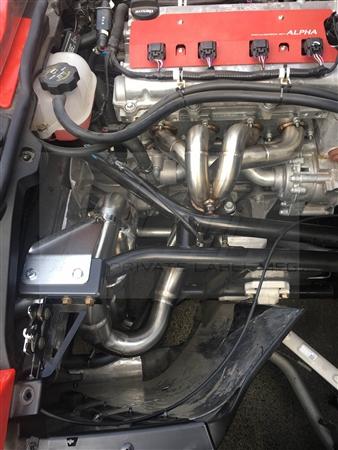 PLM - Power Driven Polaris Slingshot Exhaust with Adjustable Silencers & Header / Manifold