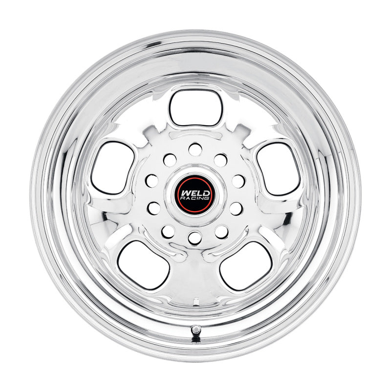 Weld Rodlite 15x10 / 5x4.5 & 5x4.75 BP / 5.5in. BS Polished Wheel - Non-Beadlock