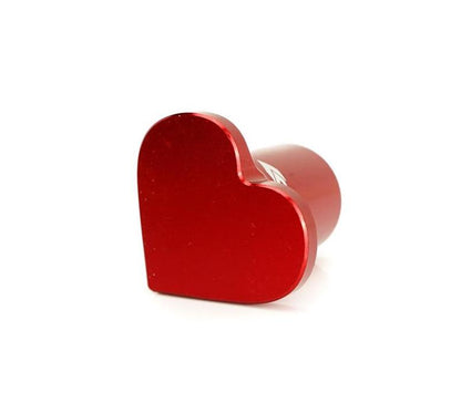 NRG Heart Shape Drift Button Honda - Red