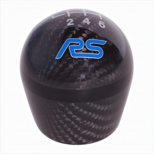 Ford Racing Focus RS Black Carbon Fiber Shift Knob 6 Speed