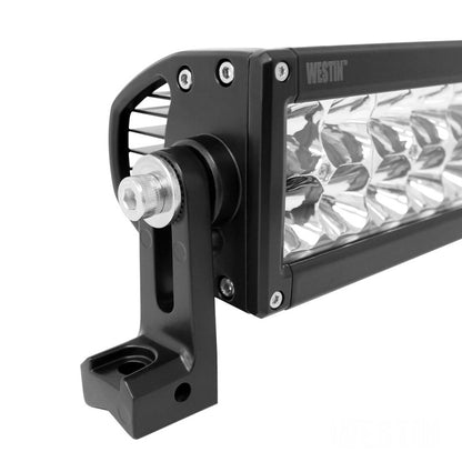 Westin Performance2X LED Light Bar Low Profile Double Row 10 inch Flex w/3W Osram - Black