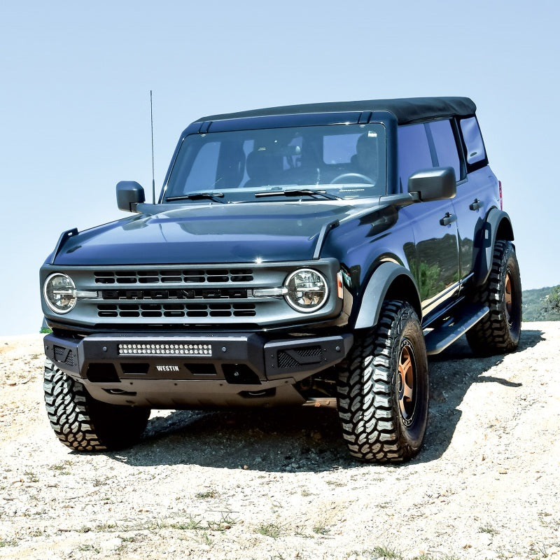 Westin 21-22 Ford Bronco Pro-Mod Front Bumper - Textured Black