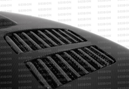 Seibon 09-11 BMW 3 Series 4dr (Exc M3) GTR-Style Carbon Fiber Hood