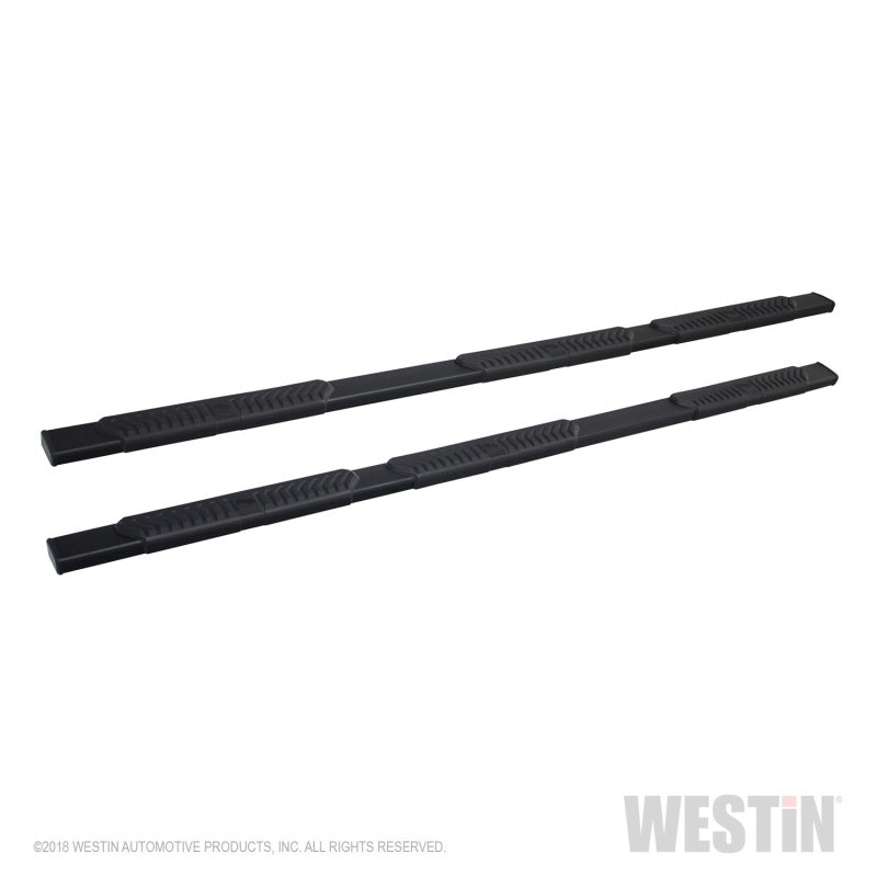 Westin 07-18 Chevrolet Silverado 1500 Ext Cab & DC 6.5ft Bed R5 M-Series W2W Nerf Step Bars - Blk