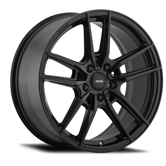 Konig Myth 16x7.5 5x114.3 ET43 Gloss Black