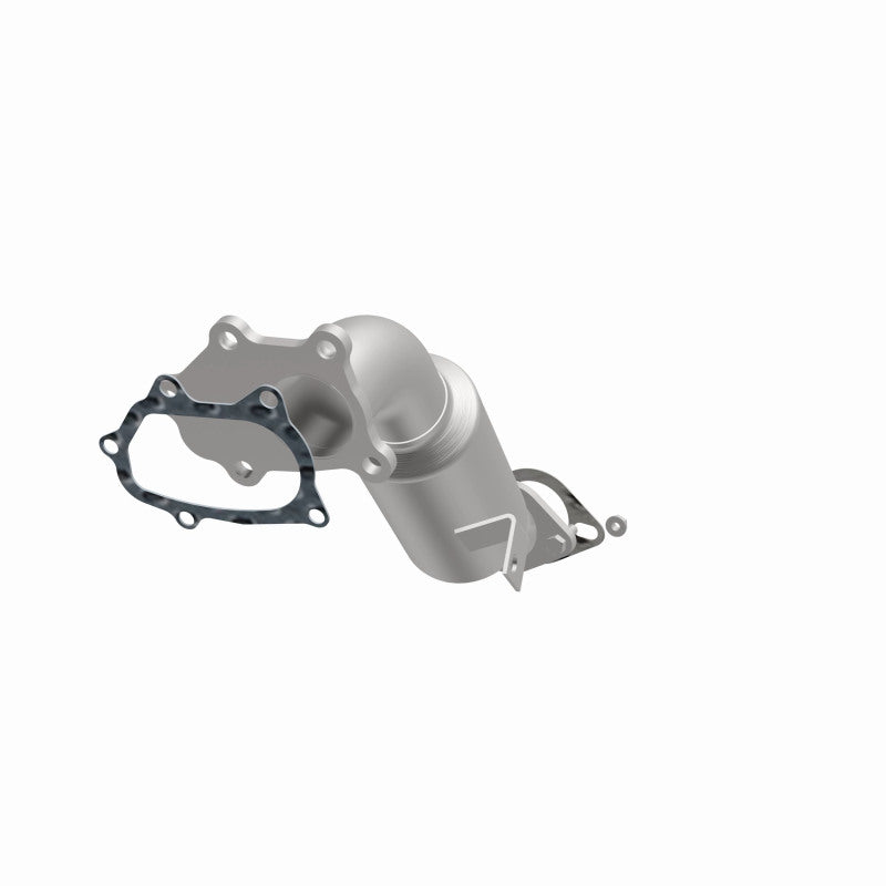 MagnaFlow Direct Fit Catalytic Converter 08-09 Subaru STi front OEM