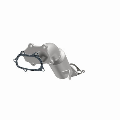 MagnaFlow Direct Fit Catalytic Converter 08-09 Subaru STi front OEM